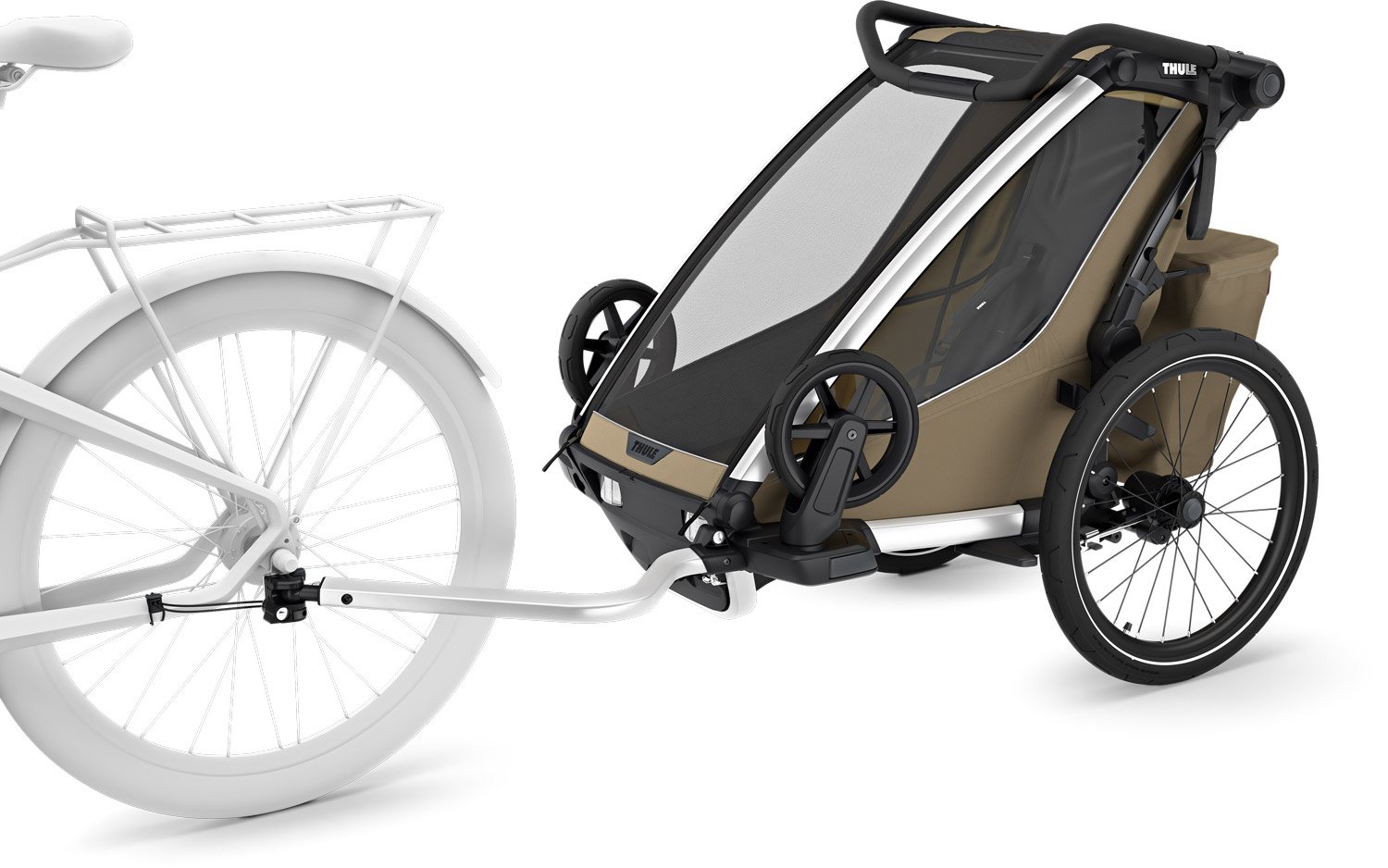 Thule Chariot Cross 2 Singolo kaki sbiadito