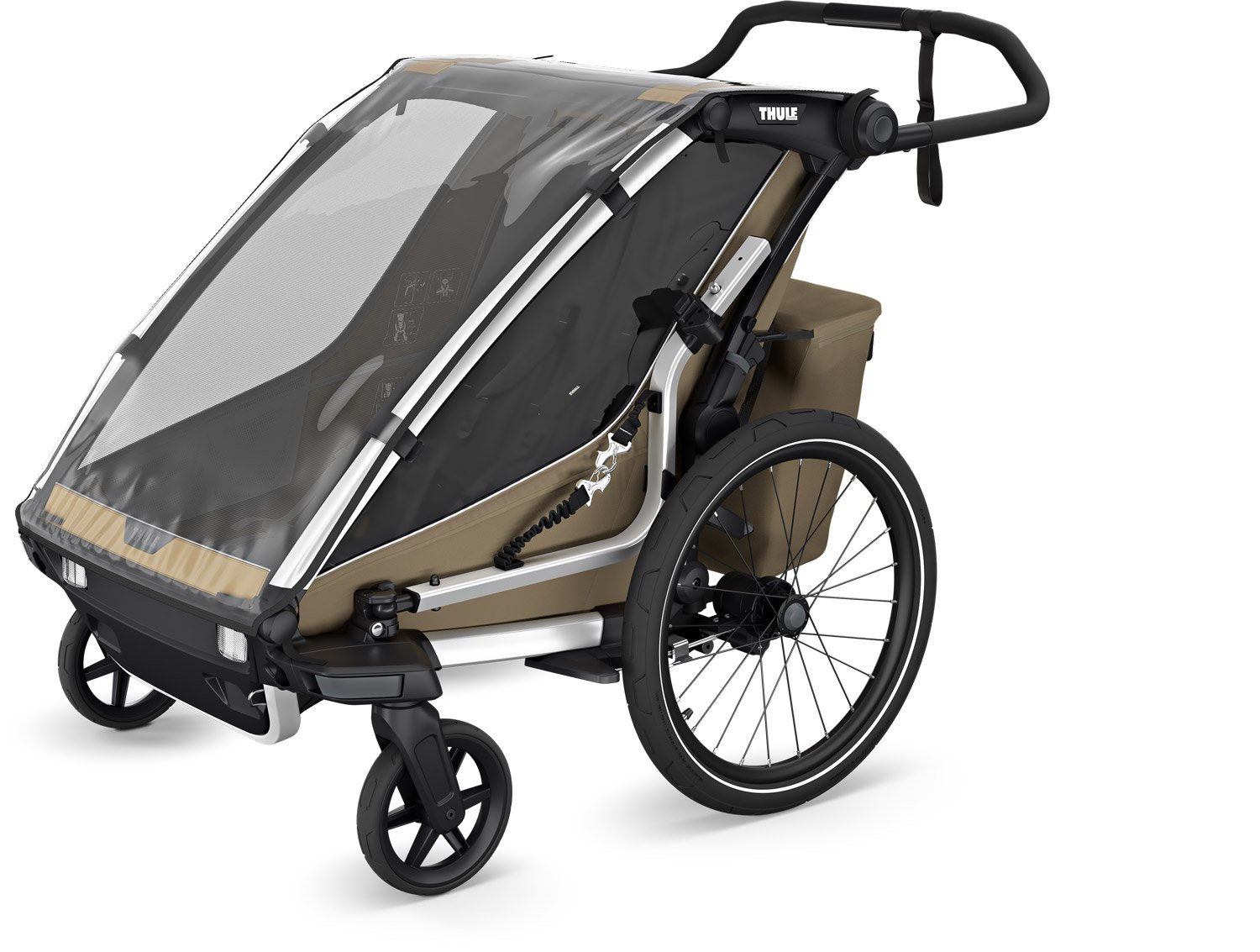 Thule Chariot Cross 2 Singolo kaki sbiadito