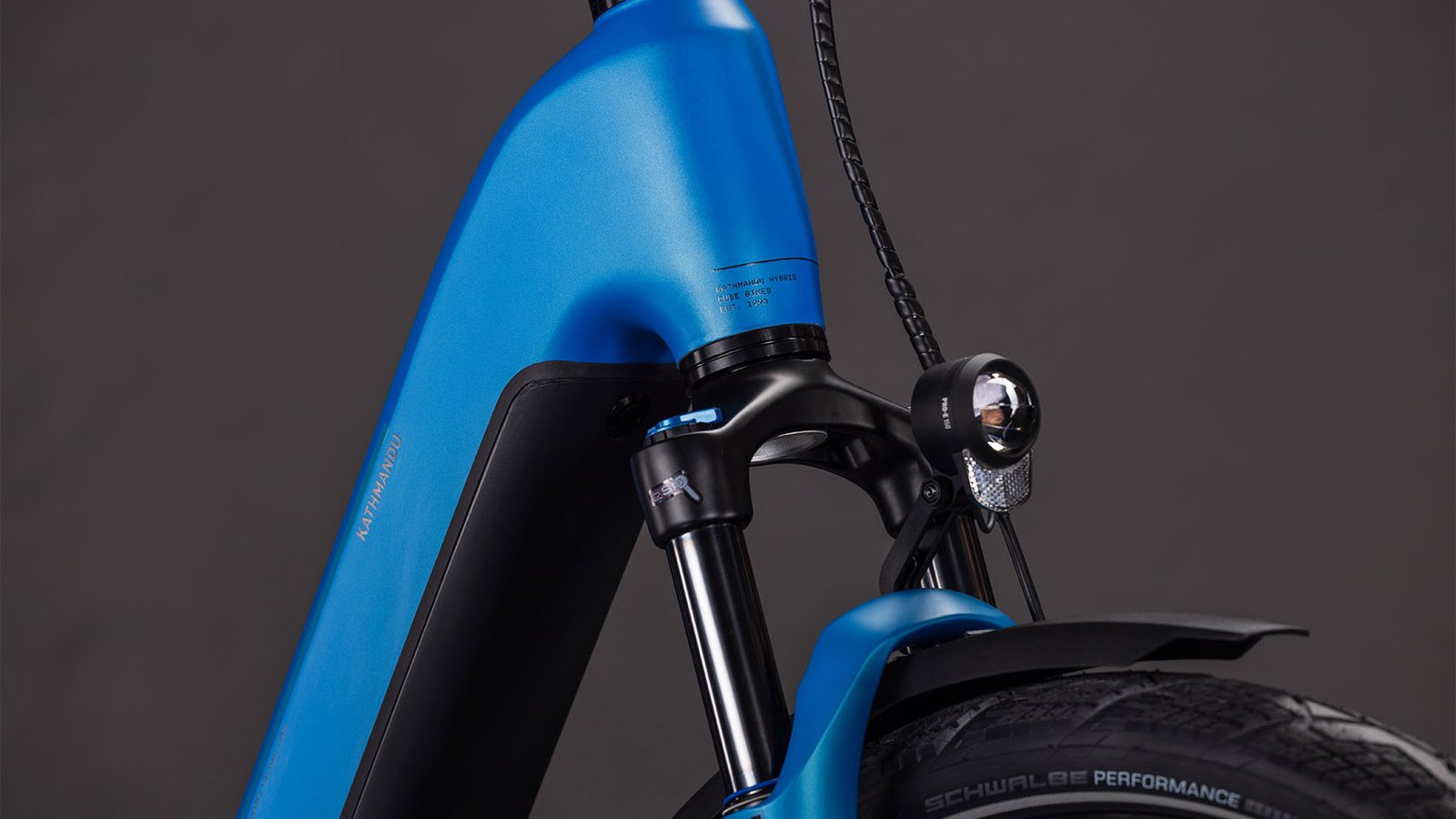 Cube Kathmandu Hybrid Comfort Pro 800 azure´n´black Easy Entry